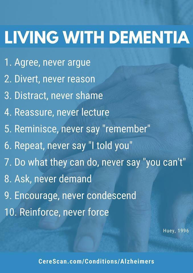 10 Tips For Dementia Caregivers